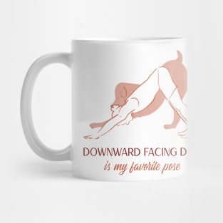 Downward Facing Dog Mug